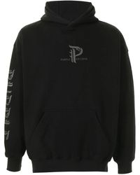 Purple Brand - Logo Print Hoodie - Lyst