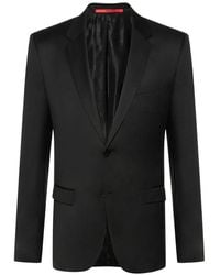HUGO - Notch-Lapel Single-Breasted Jacket - Lyst
