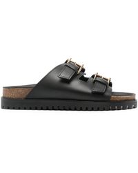 Versace - Calf Leather Sandals Shoes - Lyst