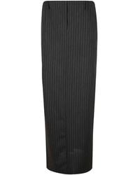 IRO - Korail Pinstripe Straight Maxi Skirt - Lyst