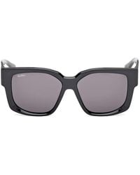 Max Mara Eyewear - Geometric-Frame Sunglasses - Lyst
