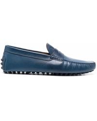 Tod's - Gommino Leather Moccasin Loafers - Lyst