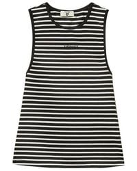 Twinset - Striped Jacquard Top - Lyst