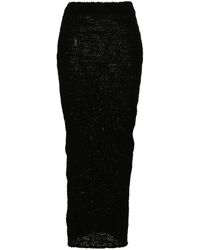 Alexandre Vauthier - Column Crocket Maxi Skirt - Lyst
