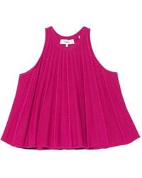 Ba&sh - Serr Pointelle-Knit Top - Lyst