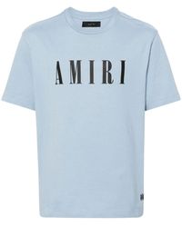Amiri - Logo-print Cotton-jersey T-shirt - Lyst
