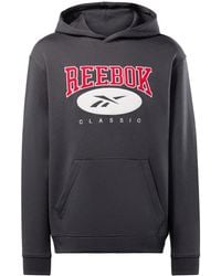 Reebok - Classic Archive Essentials Hoodie - Lyst