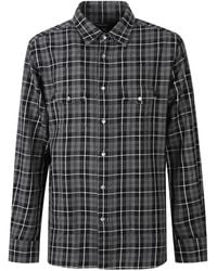 Tom Ford - Grand Degrade Check Western Shirt - Lyst