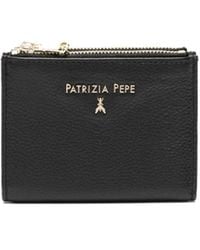 Patrizia Pepe - Logo-Lettering Leather Wallet - Lyst