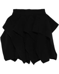 Juun.J - Ruffled Ribbed-Knit Sweater - Lyst