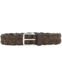 Gianni Chiarini - Braided Buckle Belt - Lyst