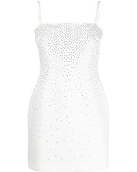 Blumarine - Mini-jurk Verfraaid Met Kristallen - Lyst