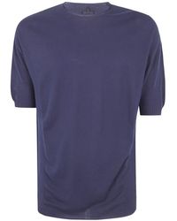 MD75 - T-Shirt À Col Ras Du Cou - Lyst