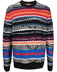 Missoni - Pullover Mit Abstraktem Muster - Lyst