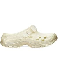 Lanvin - Curb Mules im Glitter-Look - Lyst