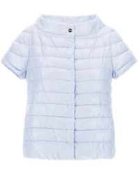 Herno - Greta Short-Sleeve Cape - Lyst