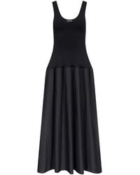FFORME - Marina Pleated Silk Dress - Lyst