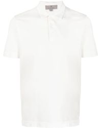 Canali - Knitted Polo Shirt - Lyst