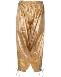 Junya Watanabe - Cropped Drop-Crotch Trousers - Lyst