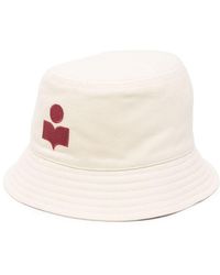 Isabel Marant - Sombrero de pescador con logo bordado - Lyst