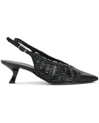 Toni Pons - Woven Leather Slingback Pumps - Lyst
