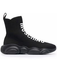Moschino - High-top Sneakers - Lyst