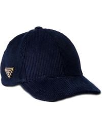 Prada - Corduroy Baseball Cap - Lyst