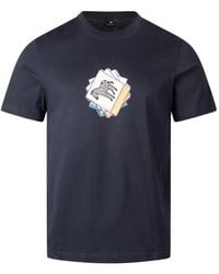 Mps - Camiseta Con Motivo De Cebra - Lyst