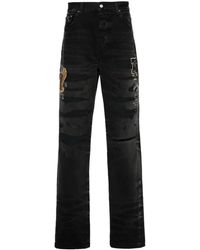 Amiri - Vaqueros Rectos Varsity - Lyst