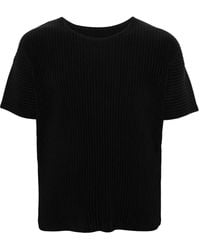 Homme Plissé Issey Miyake - Pleated T-Shirt - Lyst