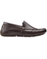 Clarks - Markman Plain Leather Loafers - Lyst