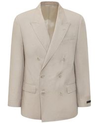 BOSS - X David Beckham Blazer À Boutonnière Croisée - Lyst