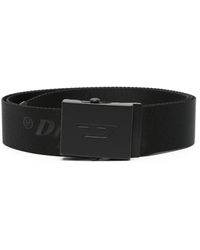 DIESEL - B-Plakue Buckle Belt - Lyst