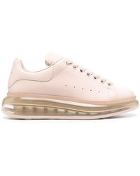 Alexander McQueen - Leather Chunky-sole Sneakers - Lyst