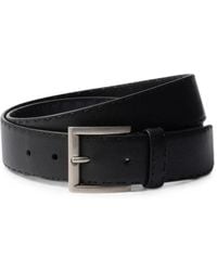 Prada - Antiqued-Leather Belt - Lyst