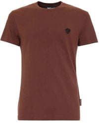Just Cavalli - Logo-Patch T-Shirt - Lyst