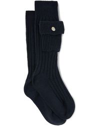 Jil Sander - Flap-pocket Ribbed-knit Socks - Lyst