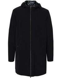 Herno - Lightweight Hooded Parka Coat - Lyst