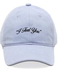 Acne Studios - Embroidered-Detail Cap - Lyst