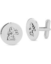 Mateo - Lion Coin Cufflinks - Lyst