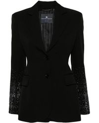 Ermanno Scervino - Blazer Mit Strass - Lyst