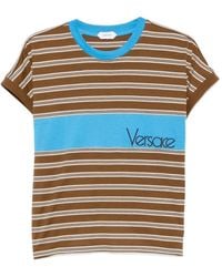 Versace - Short Sleeve Logo T-Shirt Medium - Lyst