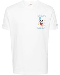 Mc2 Saint Barth - X Disney Mickey Mouse-print T-shirt - Lyst