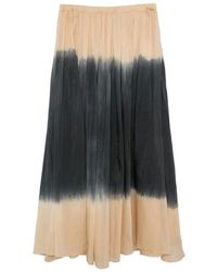 Roberto Collina - Tie-Dye Pleated Skirt - Lyst