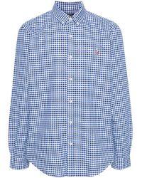 Polo Ralph Lauren - Geruit Overhemd Met Borduurwerk - Lyst