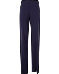 Emporio Armani - Cady Trousers - Lyst