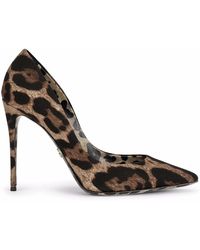 Dolce & Gabbana - Leopard-print Stiletto Pumps - Lyst