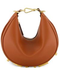 Fendi - Mini Graph Leather Cross Body Bag - Lyst