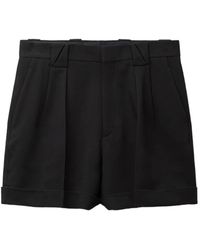Versace - Stretch Wool Shorts - Lyst