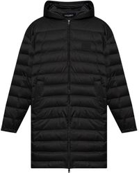Dolce & Gabbana - Gewatteerde Jas Met Capuchon - Lyst